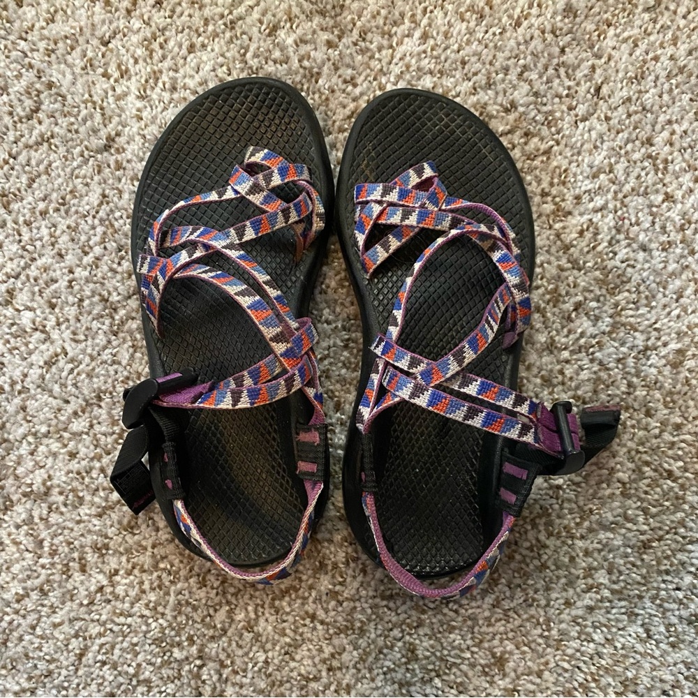 Chaco Women's Sandals - Black and Purple